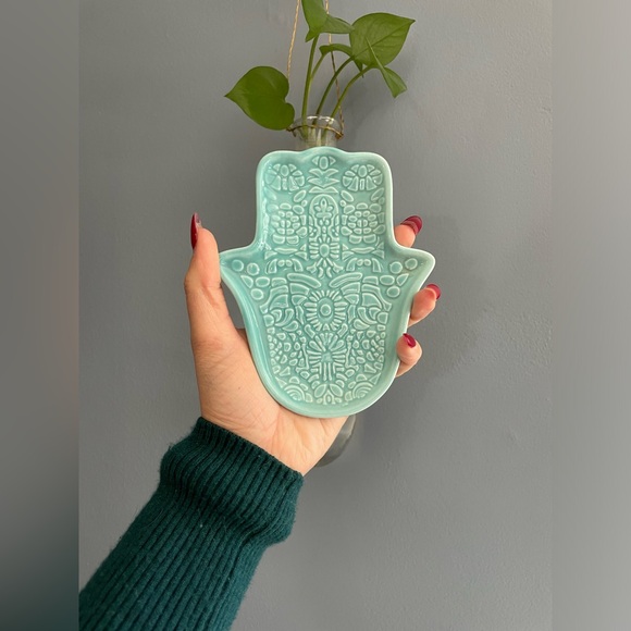 Hamsa Hand Trinket Dish - Picture 6 of 7